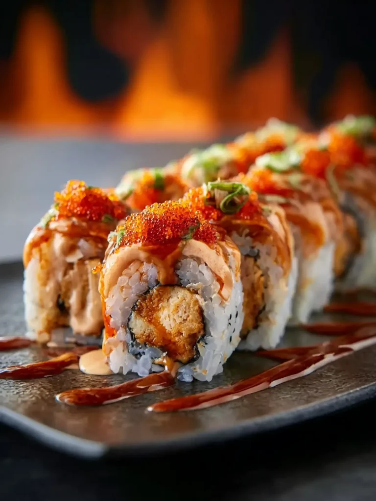 Volcano Roll: A Fiery Sushi Favorite with a Comforting Twist First Image