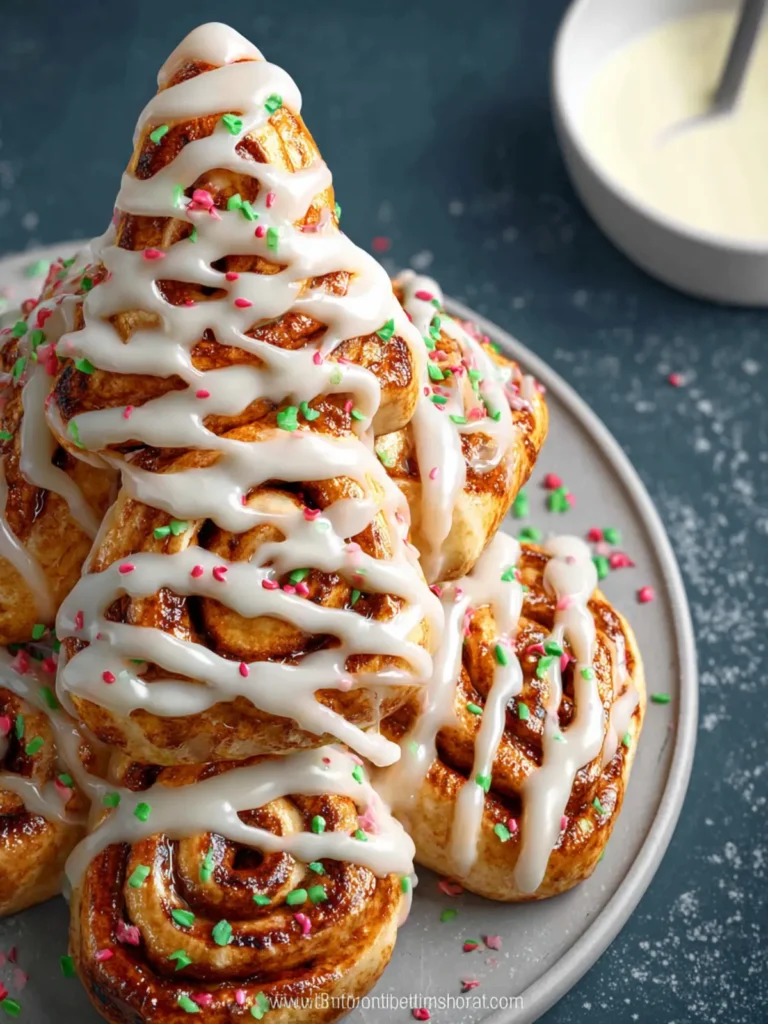Cinnamon Roll Christmas Tree First Image