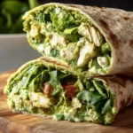 Easy Green Goddess Chicken Salad Wrap (High-Protein) First Image