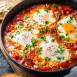 Easy Shakshuka (Eggs Poached in Tomato Sauce) First Image