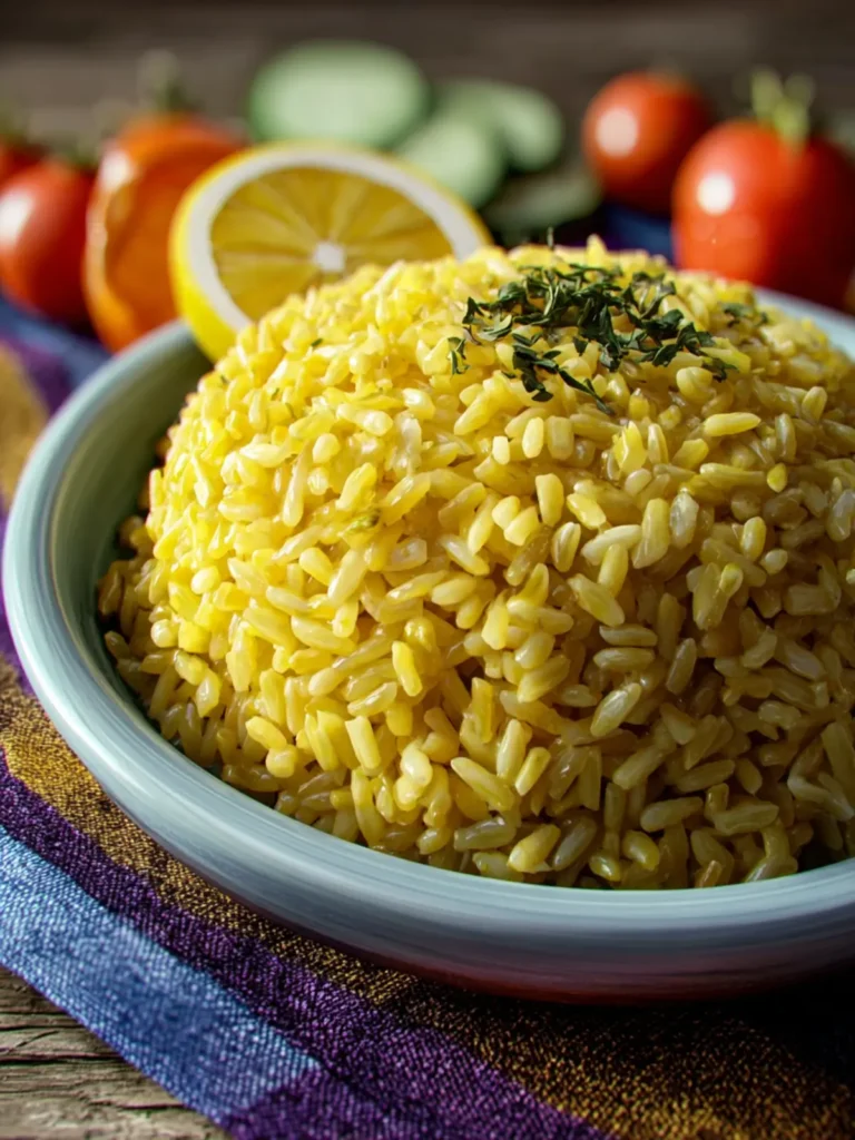 Greek Lemon Rice Recipe First Image