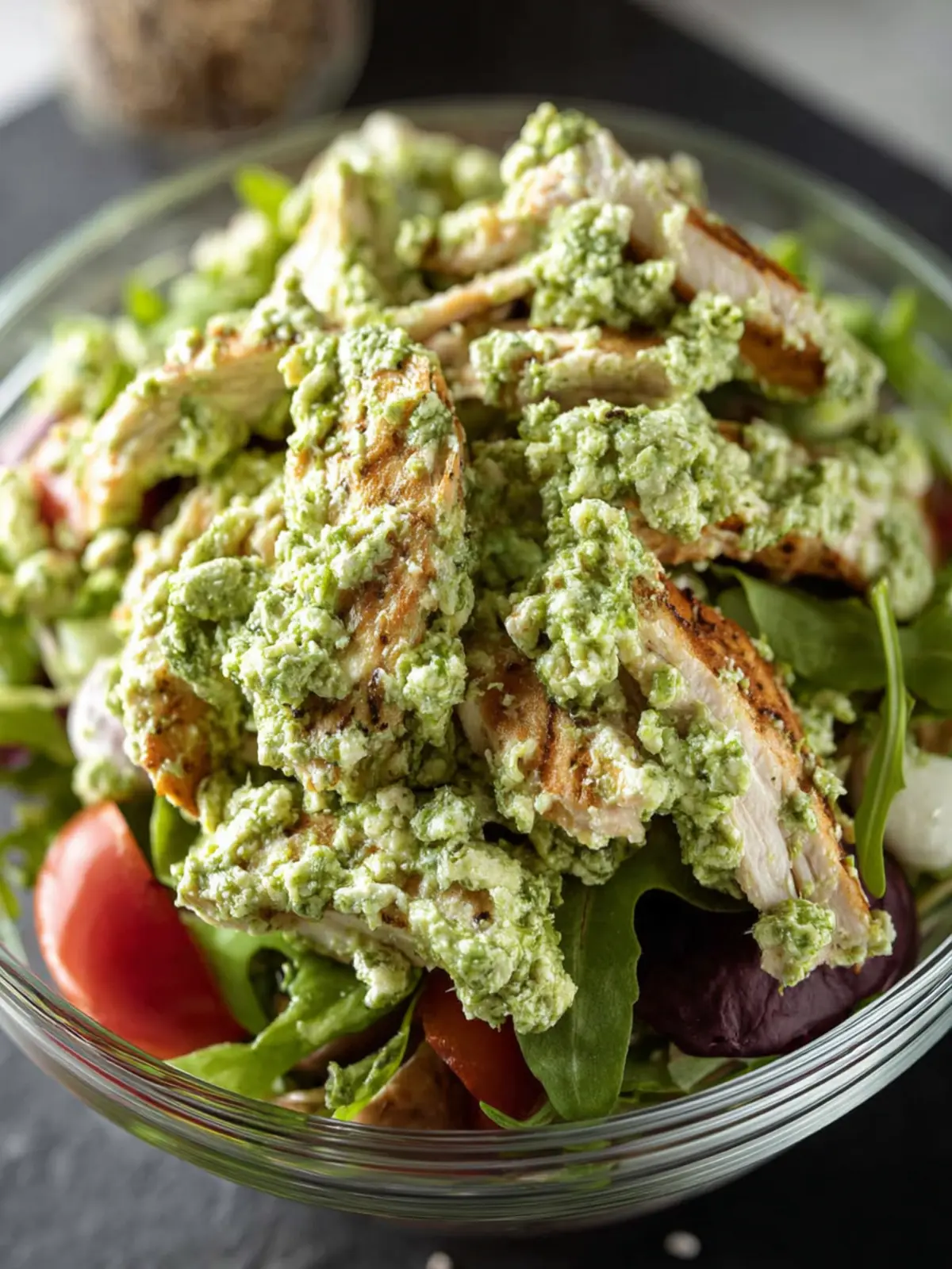 Healthy Green Goddess Chicken Salad (High-Protein) First Image