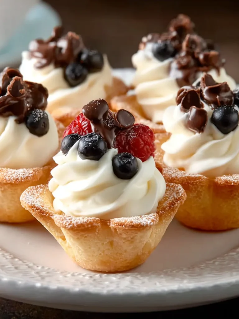 Mini Cannoli Cups First Image