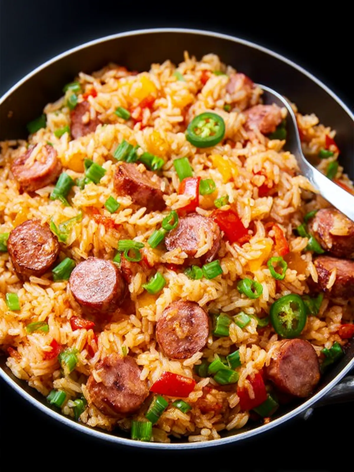 Sausage Rice Skillet First Image