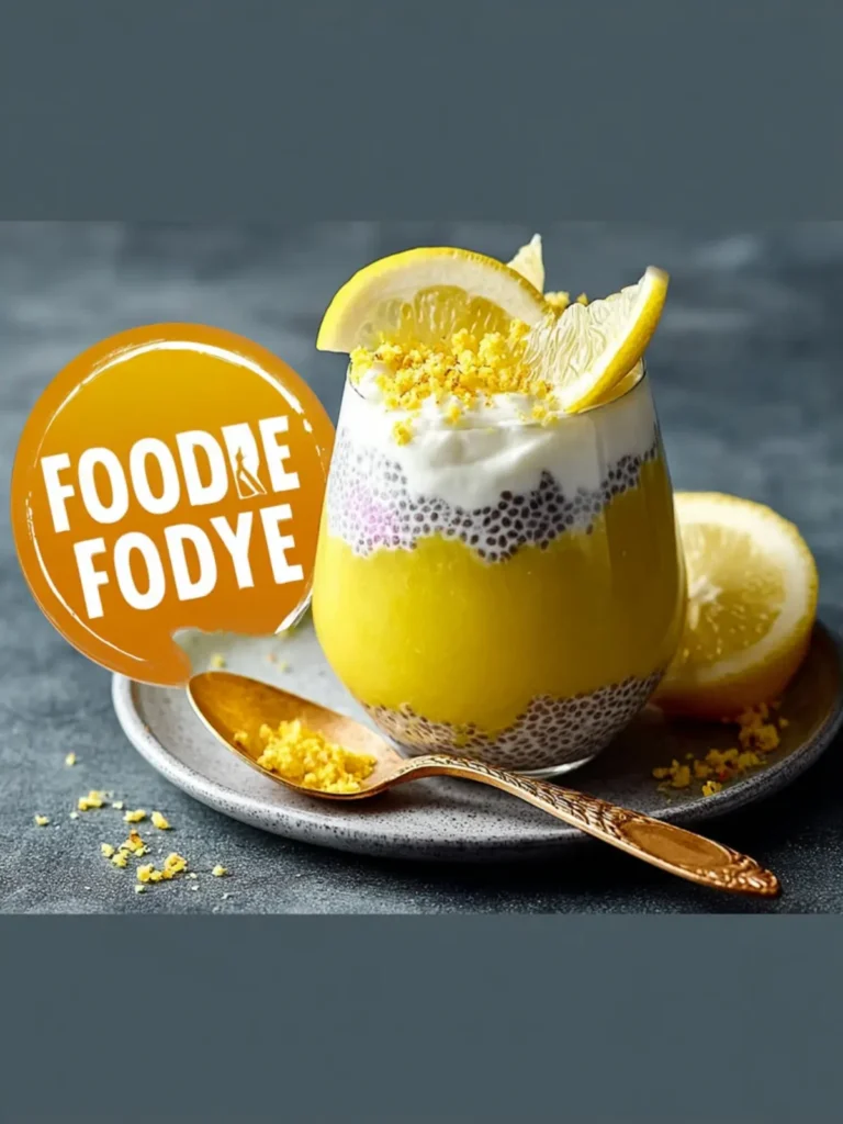 Zesty Lemon Cream Chia Pudding for Bright Mornings First Image