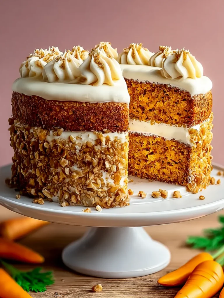 Carrot Cake with Buttercream Frosting First Image