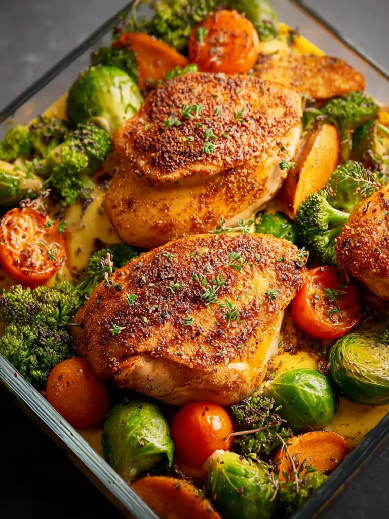 Chicken Vegetable Meal Prep First Image