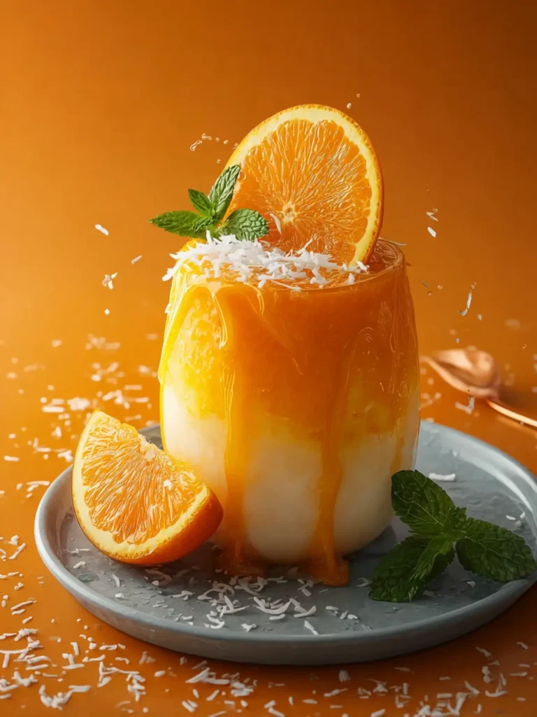 Coconut Orange Drink First Image