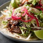 Teriyaki Beef Tacos First Image