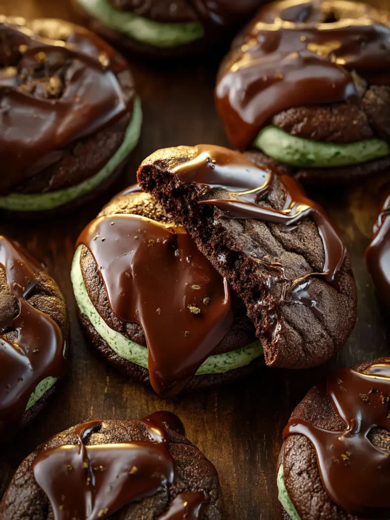 chocolate mint cookies First Image