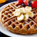 gluten free banana waffles First Image