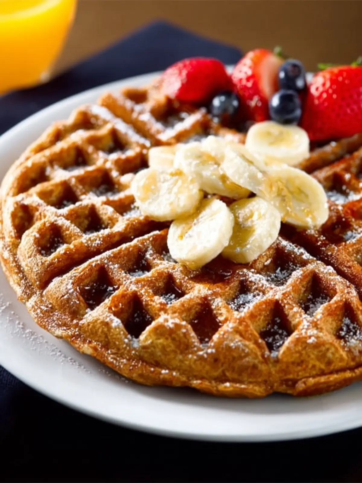 Gluten Free Banana Waffles That Will Brighten Your Morning