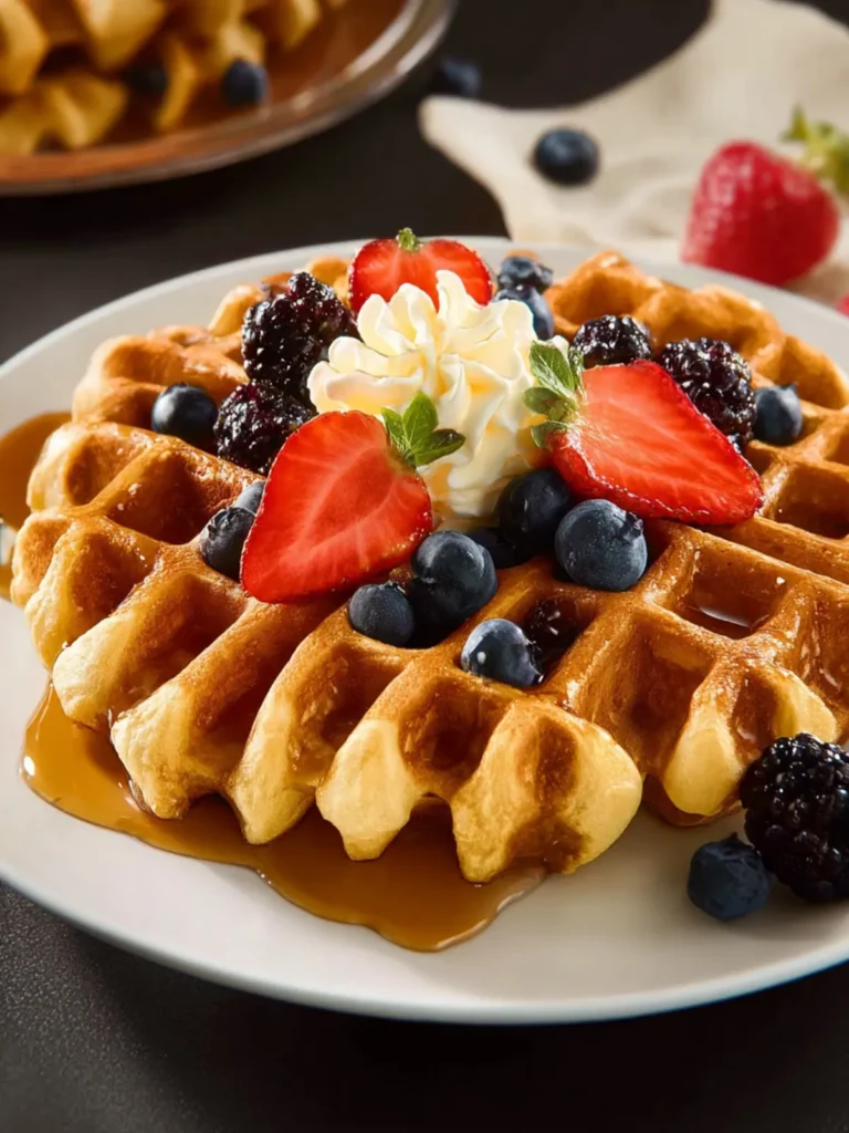 gluten free buttermilk waffles First Image